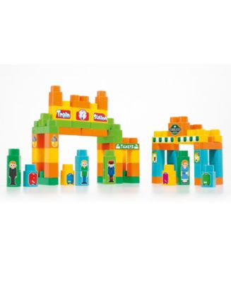 Molto - Train Block Box, 120 Pieces - Macy's