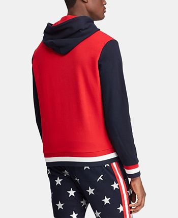 Polo Ralph Lauren Men's Color Block Americana Hoodie, Created for Macy ...