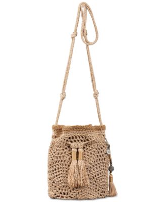 The Sak Sayulita Crochet Drawstring Crossbody & Reviews - Handbags ...