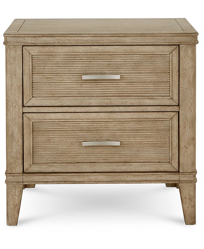 Furniture CLOSEOUT! Beckley USB Outlet Nightstand, Created for Macy's