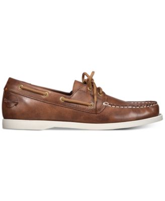 weatherproof vintage men's benny boat shoes