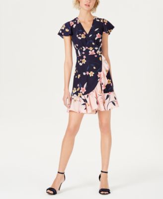 vince camuto wrap dress