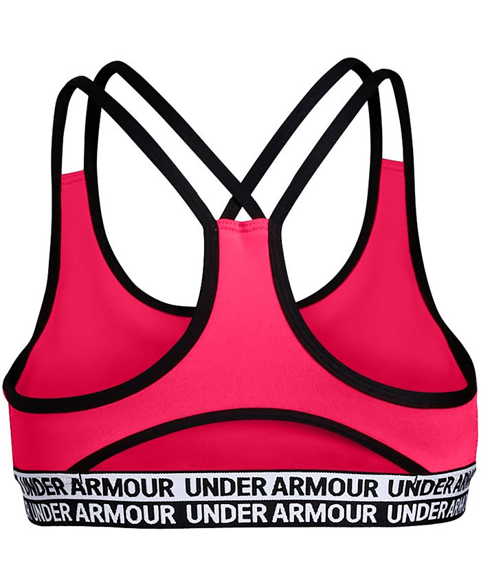 Under Armour Big Girls HeatGear Novelty Sports Bra - Macy's