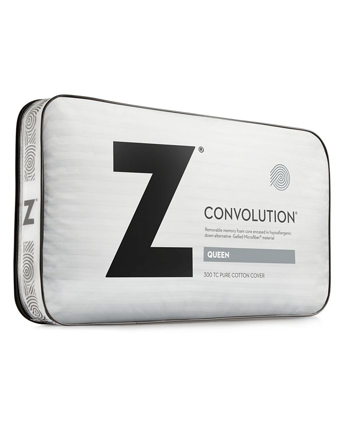 Malouf Z Convolution Gelled Microfiber Pillow King Macy's