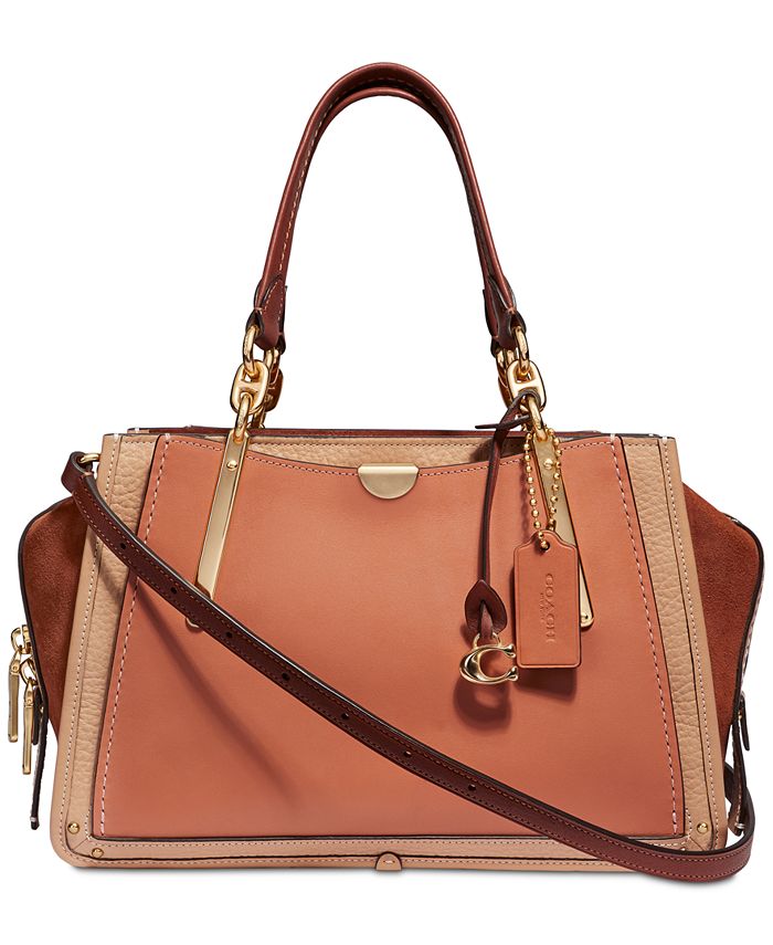 Coach colorblock dreamer new arrivals satchel