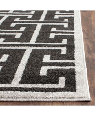Amherst AMT404 Anthracite and Light Gray 9' x 12' Outdoor Area Rug