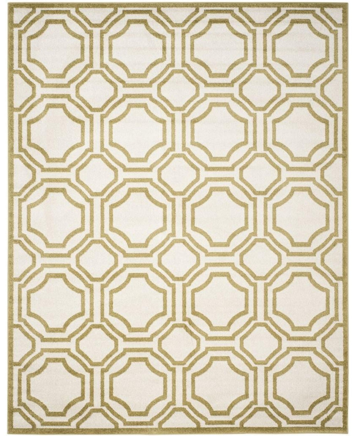 Safavieh Amherst Ivory and Light Green 9' x 12' Area Rug - Ivory