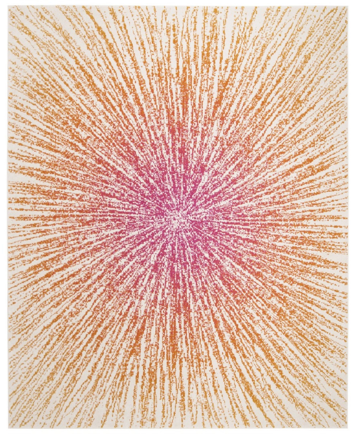 Safavieh Evoke Fuchsia and Cream 9' x 12' Area Rug - Fuchsia