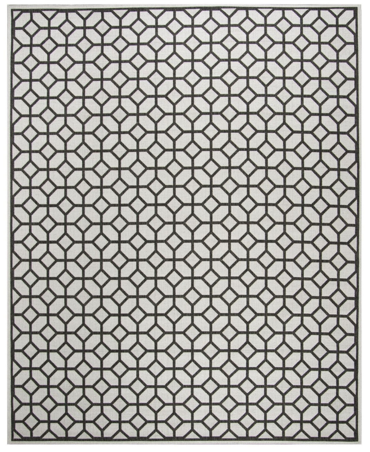 Safavieh Linden 9' x 12' Area Rug - Light Grey/Charcoal