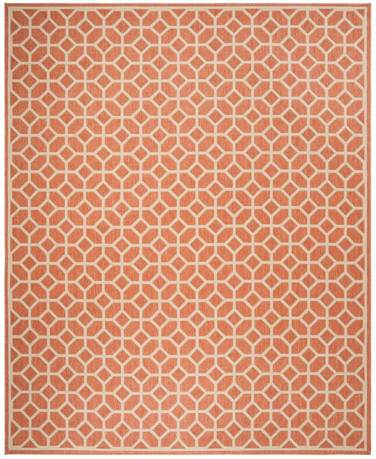 Safavieh Linden 9' x 12' Area Rug - Rust/Creme