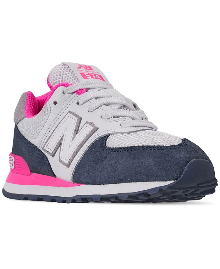 New Balance Little Girls' 574 Casual Sneakers from Finish Line Macy's