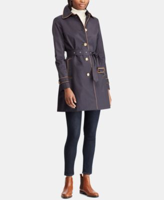 calvin klein faux fur wrap coat