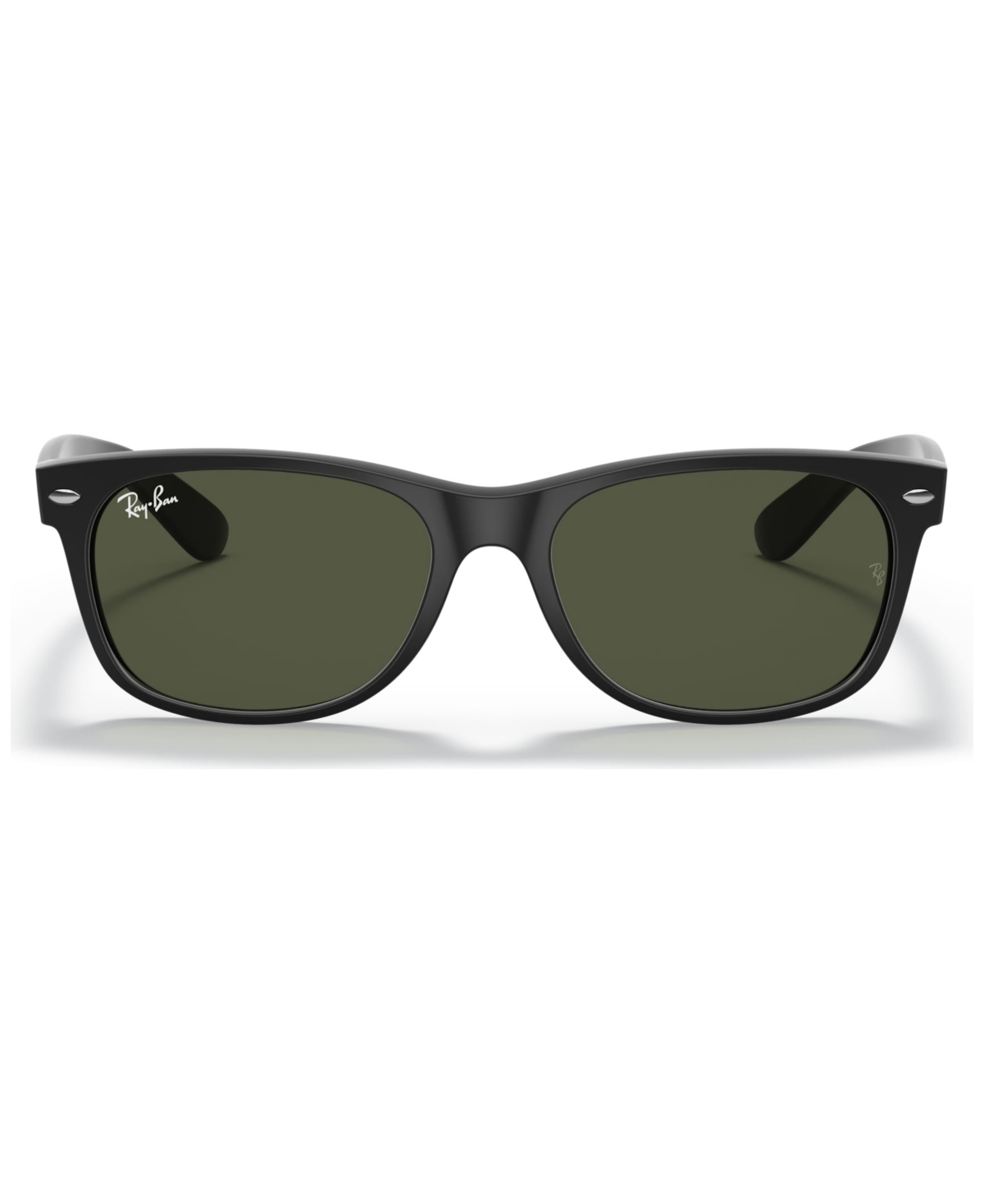 Ray Ban Sunglasses, Rb2132 New Wayfarer Color Mix Gradient In Black Matte - Green