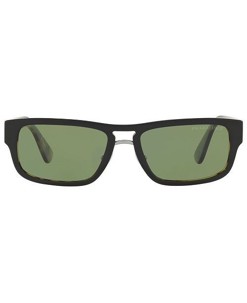 Prada Polarized Sunglasses, PR 05VS 56 & Reviews - Sunglasses by ...