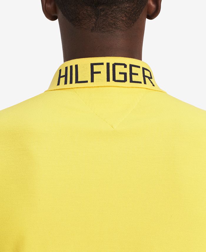 Tommy Hilfiger Men's Custom Fit Norris Colorblocked Polo, Created for ...