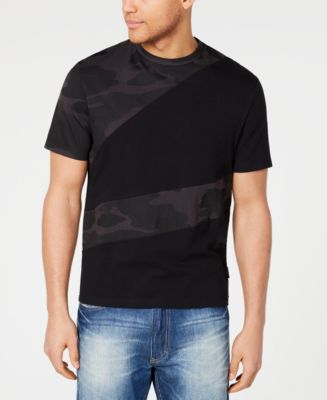 Sean John Men's Camo Prove Them Wrong T-Shirt Gray Size Small