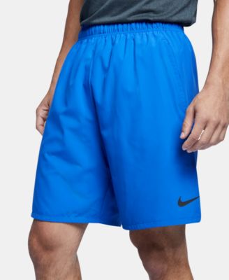 blue nike shorts