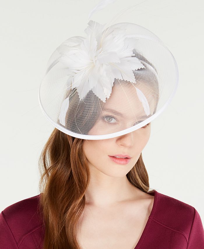 August Hats Feather Fascinator Macy's
