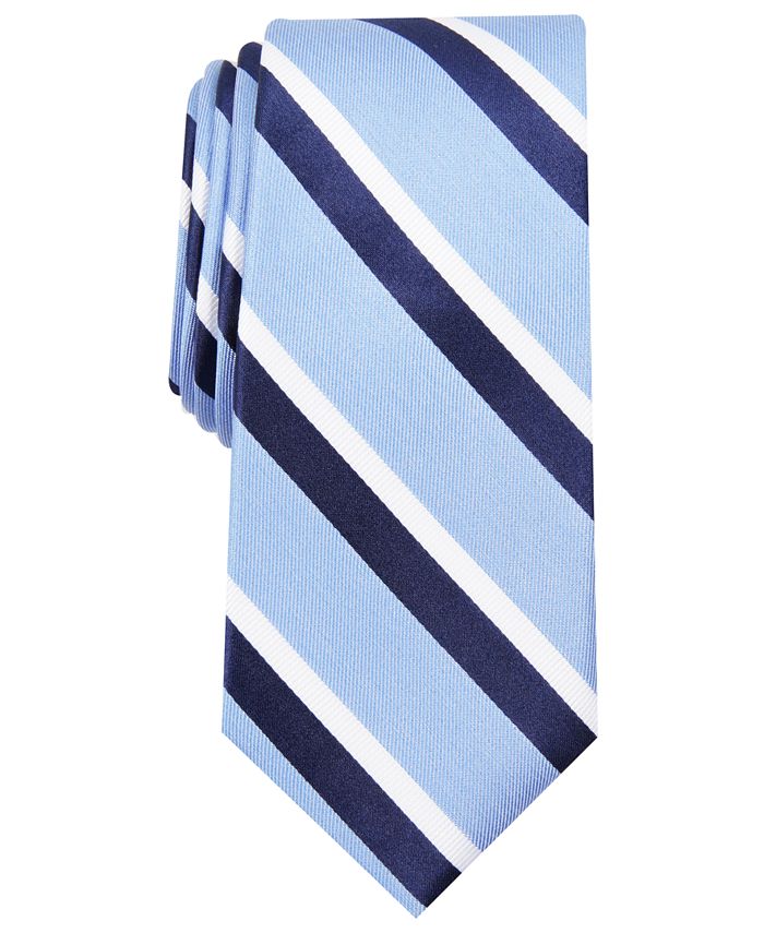 Nautica Men's Nora Stripe Slim Tie - Macy's