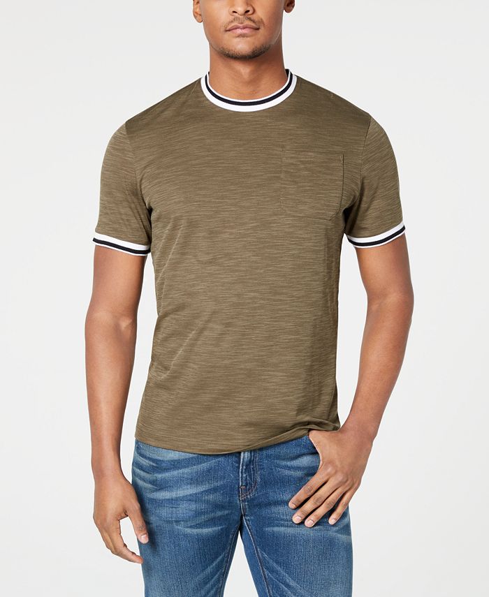 Michael kors t shirt mens brown best sale
