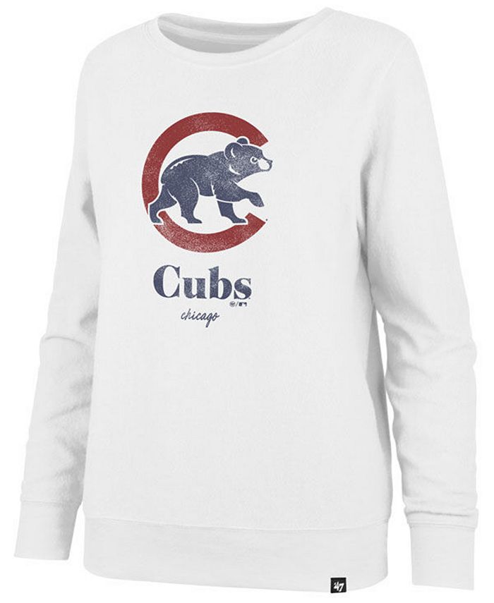 47 Brand Women's Chicago Cubs Throwback Fleece - Macy's