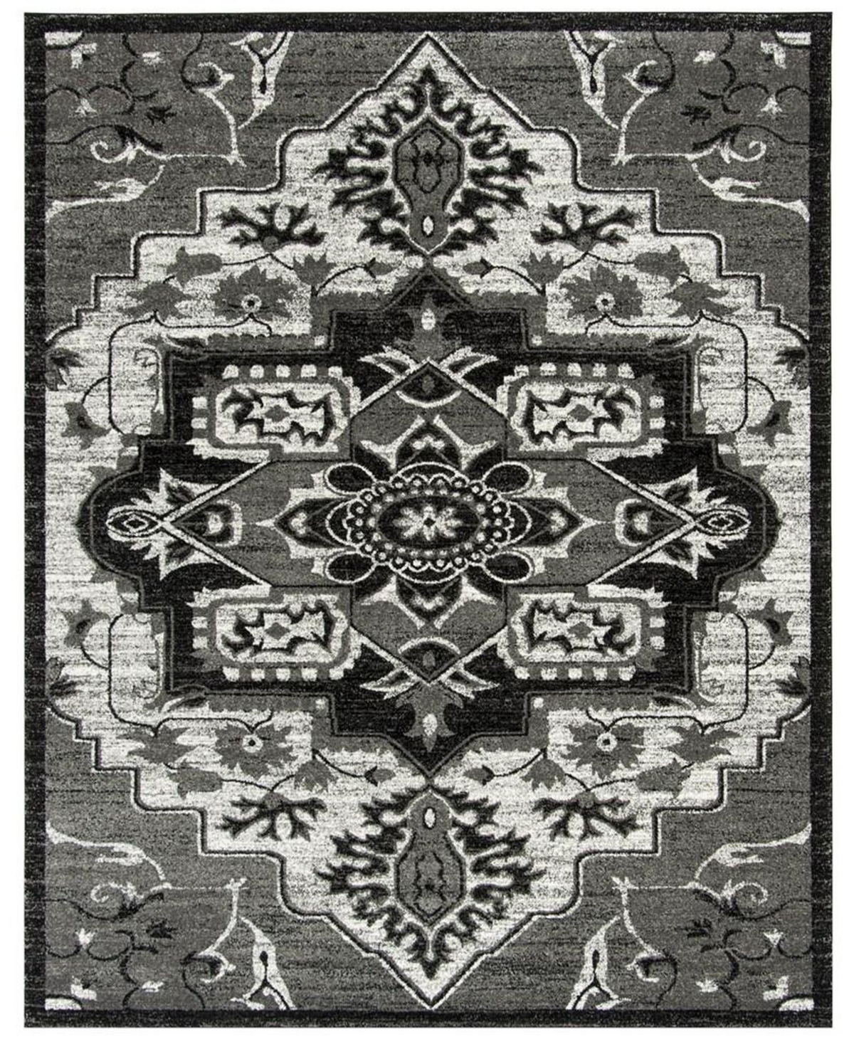 Safavieh Vintage Hamadan Light Gray and Gray 8' x 10' Area Rug - Light Grey
