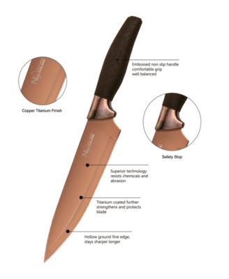 7-Pc. Titanium Coated Cutlery Set