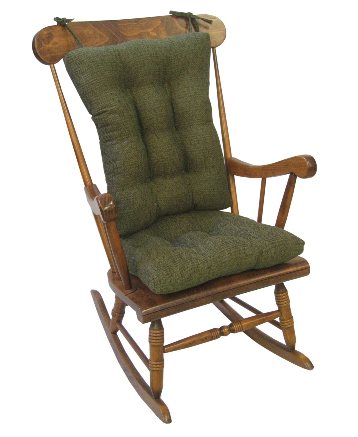 The Gripper Tyrus Rocking Chair Pad Cushion Set, 2 Piece