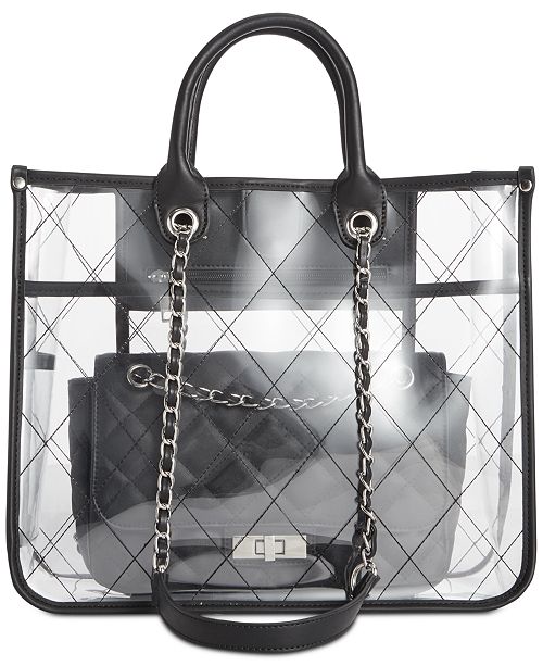 Clear steve madden bag best sale