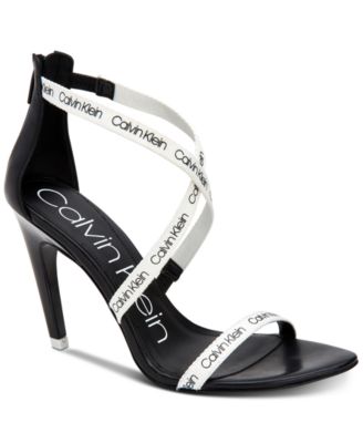 calvin klein heeled sandals