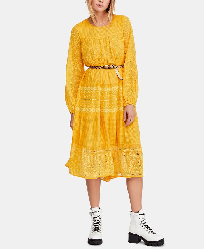 Free people gemma midi dress outlet