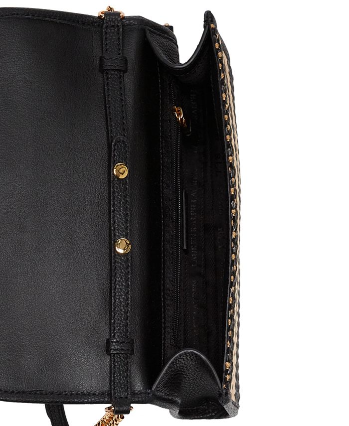 Lauren Ralph Lauren Cornwall Straw Clutch Macy's