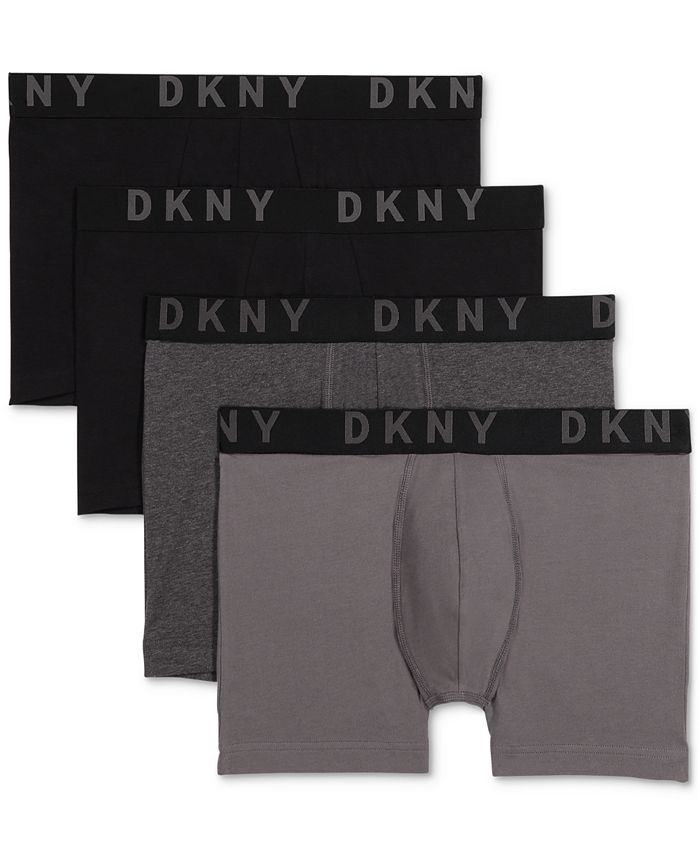DKNY Men's 4Pk. Cotton Stretch Boxer Briefs Macy's