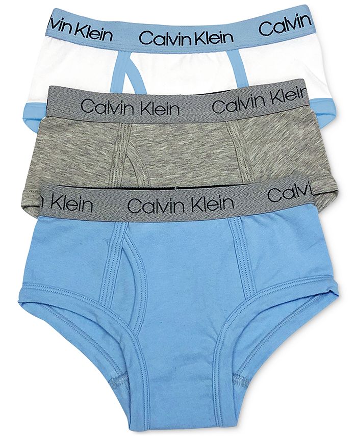 Calvin Klein Little & Big Boys 3-Pk. Briefs & Reviews - Underwear & Socks -  Kids - Macy's
