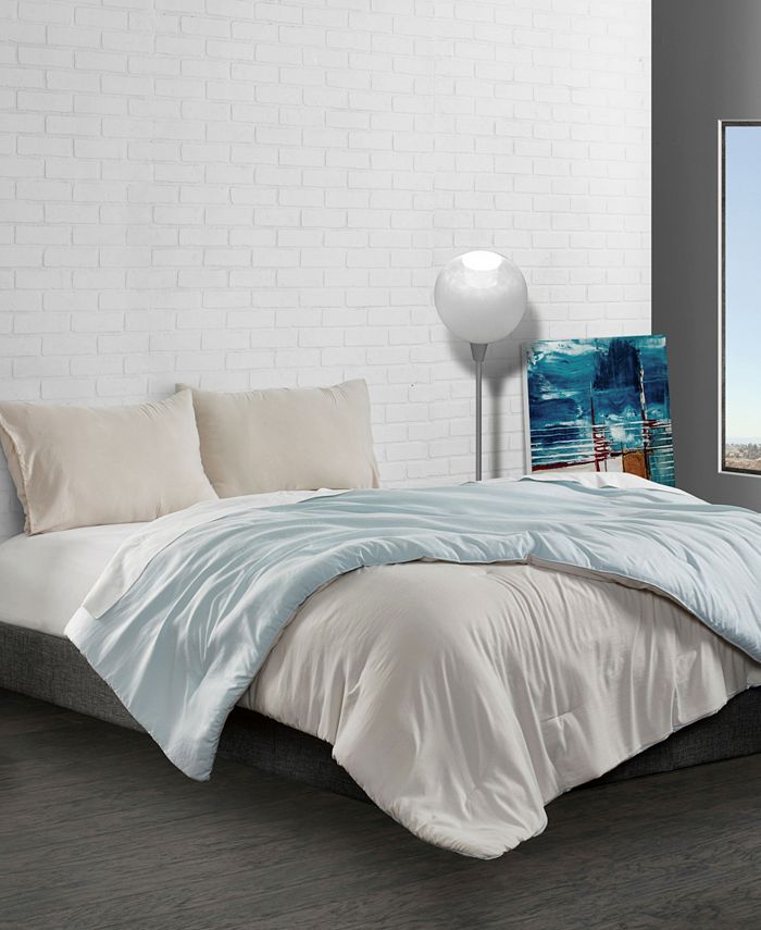 Ella Jayne Reversible Brushed Microfiber Plush DownAlternative