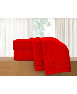 Luxury Soft Solid 4-Pc. Sheet Set, Full
