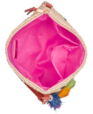 INC International Concepts I.N.C. Tropical Straw Crossbody, Created for Macy's