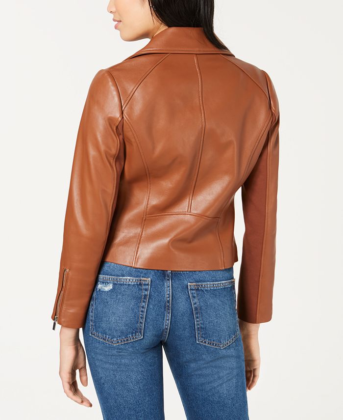 Maison Jules Leather Moto Jacket Created for Macy s Macy s