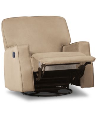 delta gavin nursery swivel glider recliner