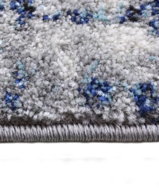 Medley 5570A Ivory/Blue Area Rug