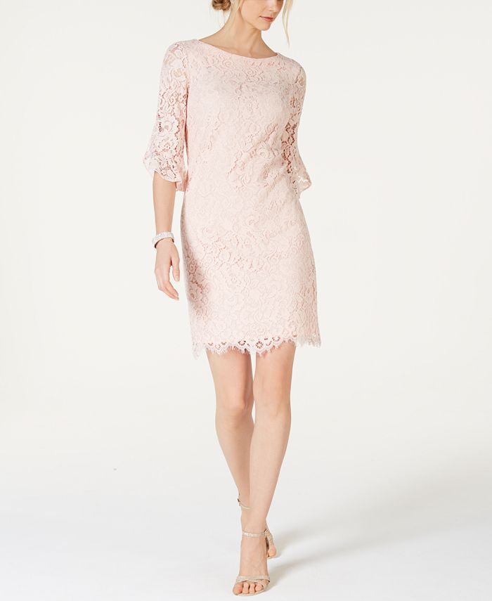 Jessica howard lace bell discount sleeve dress