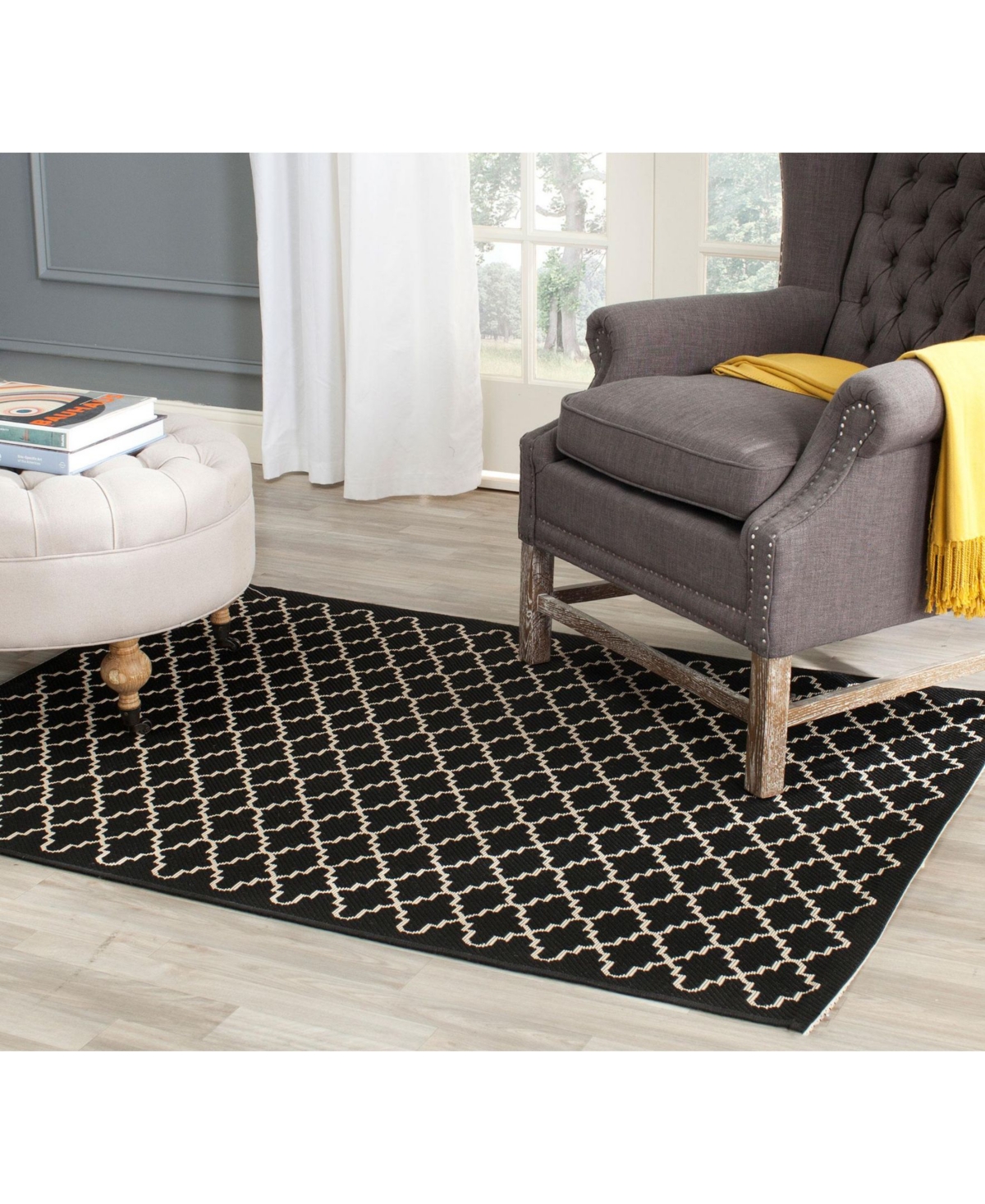 Safavieh Courtyard CY6919and Beige 5'3