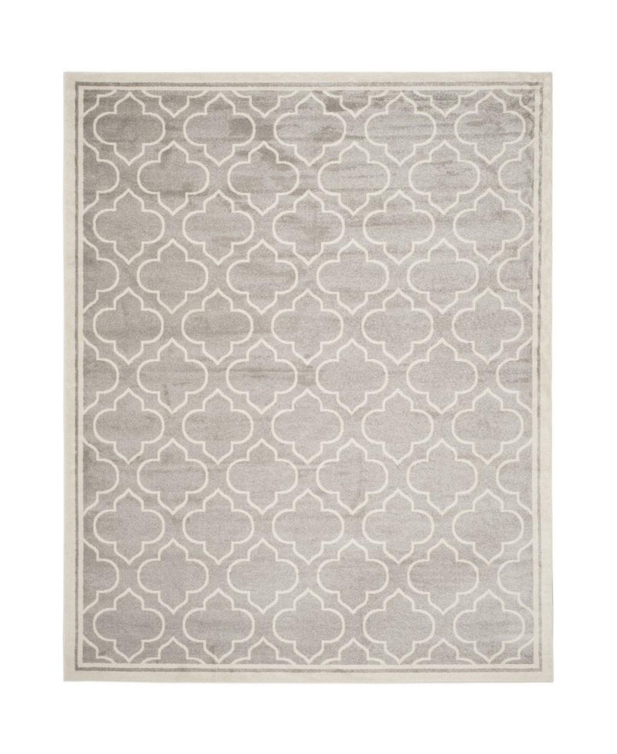 Safavieh Amherst Light Gray and Ivory 12' x 18' Area Rug - Light Gray