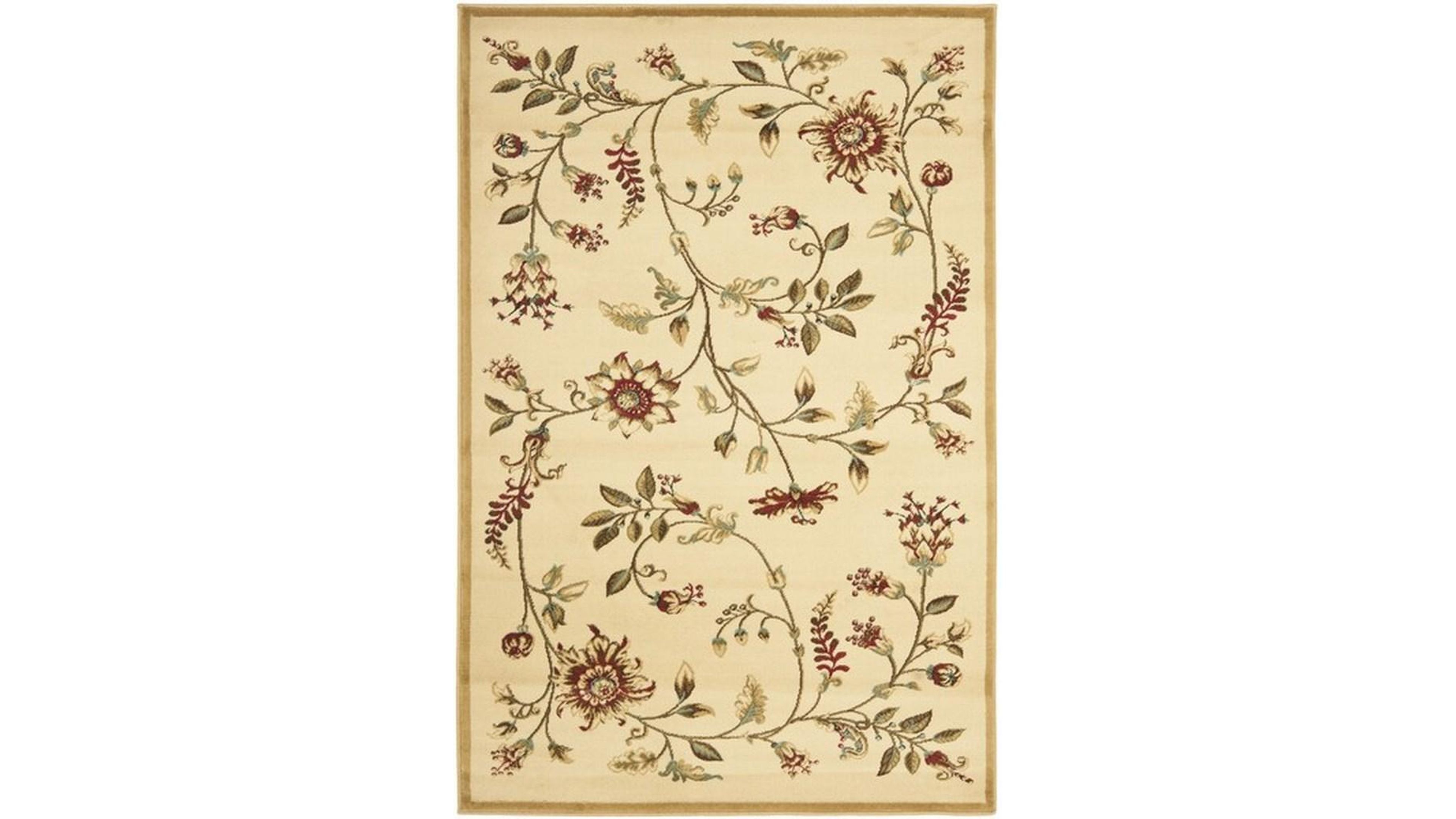 Safavieh Lyndhurst LNH552 Ivory and Multi 5'3" x 7'6" Area Rug