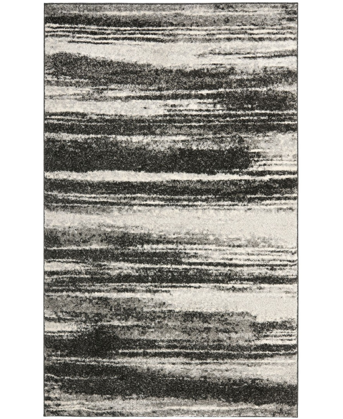 Safavieh Retro Dark Gray and Light Gray 8'9in x 12' Area Rug - Dark Grey/