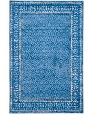 Safavieh Adirondack Light Blue and Dark Blue 4' x 6' Area Rug