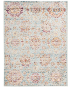 Safavieh Sevilla Light Blue and Multi 4' x 5'7