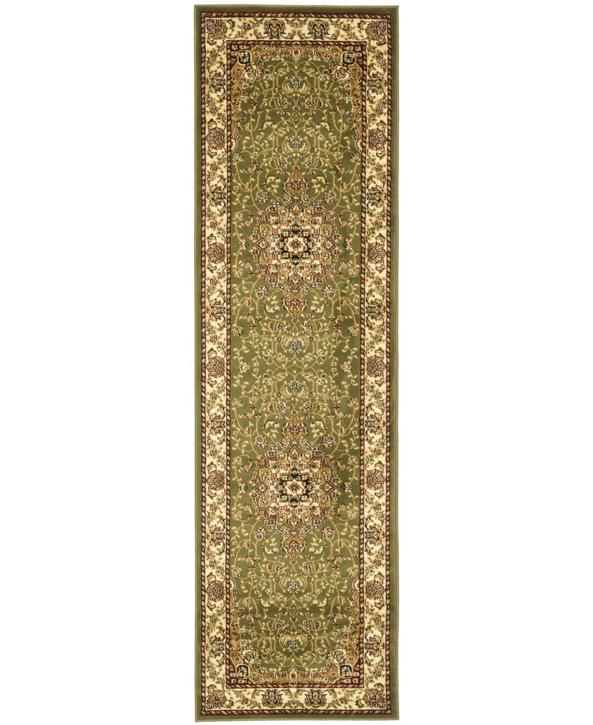 Safavieh Lyndhurst Sage and Ivory 10' x 14' Area Rug - Green Grou