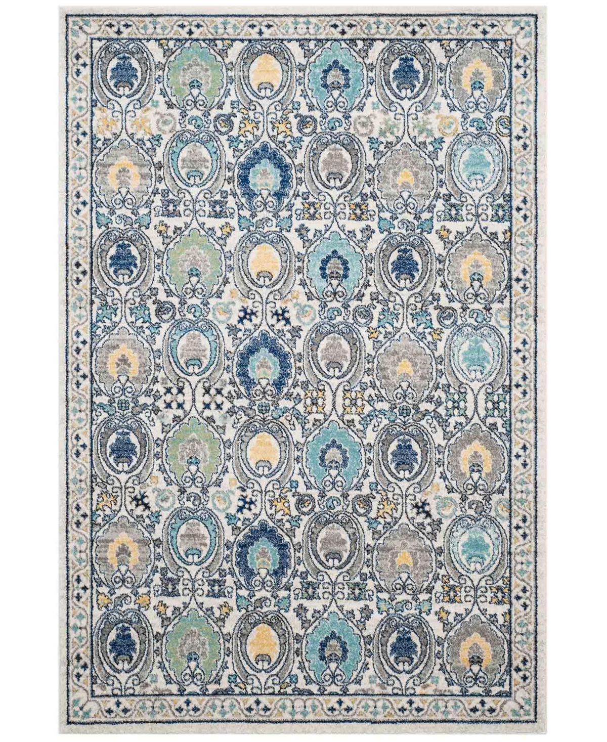 Safavieh Evoke Ivory and Gray 10' x 14' Area Rug - Ivory