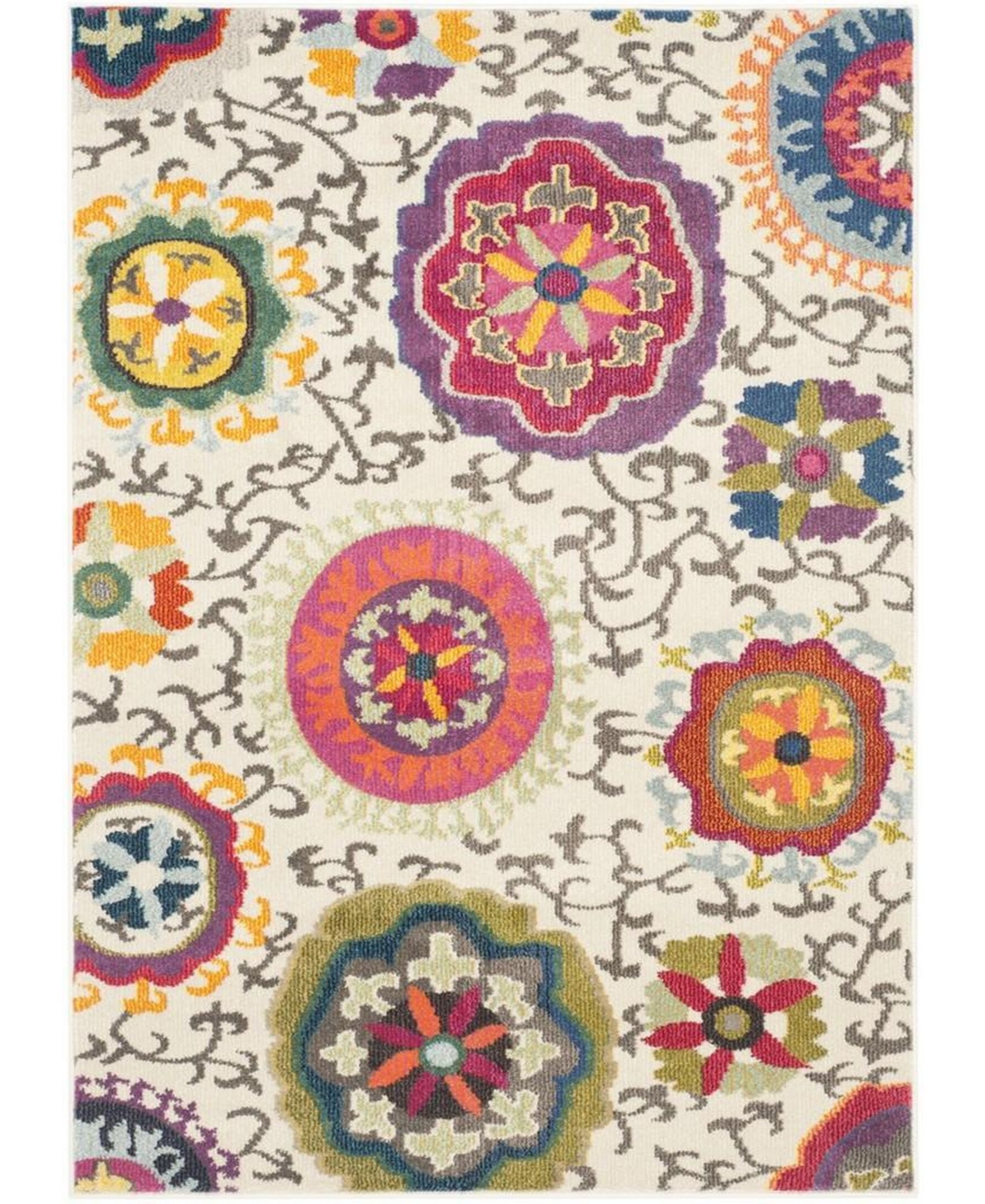 Safavieh Monaco Ivory and Multi 10' x 14' Area Rug - Ivory